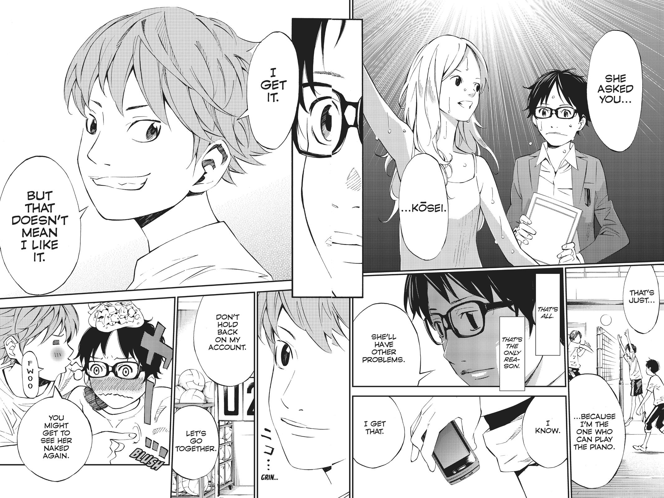 Read Your Lie in April EN Manga Online
