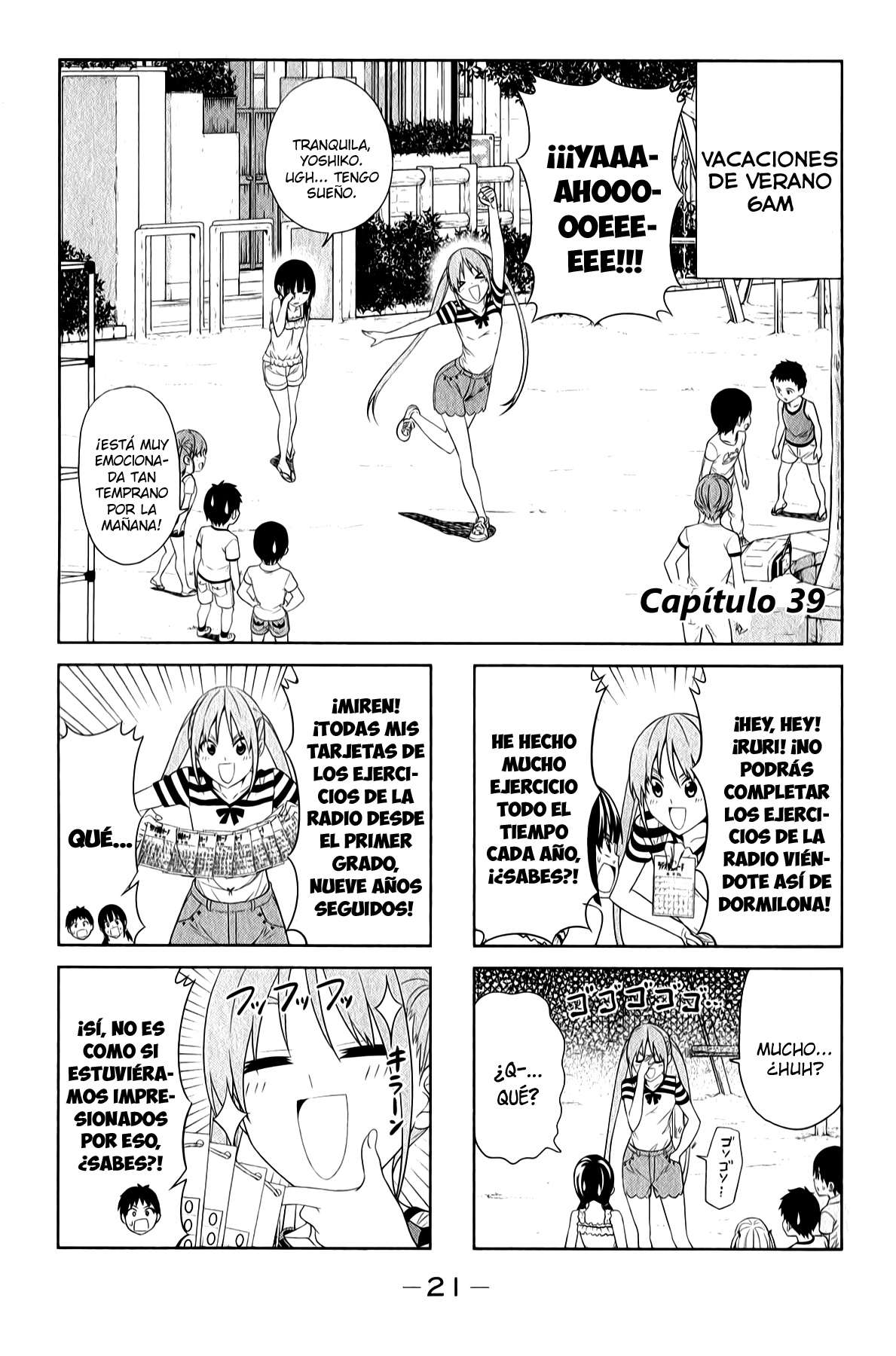 Read Aho Girl ES Manga Online