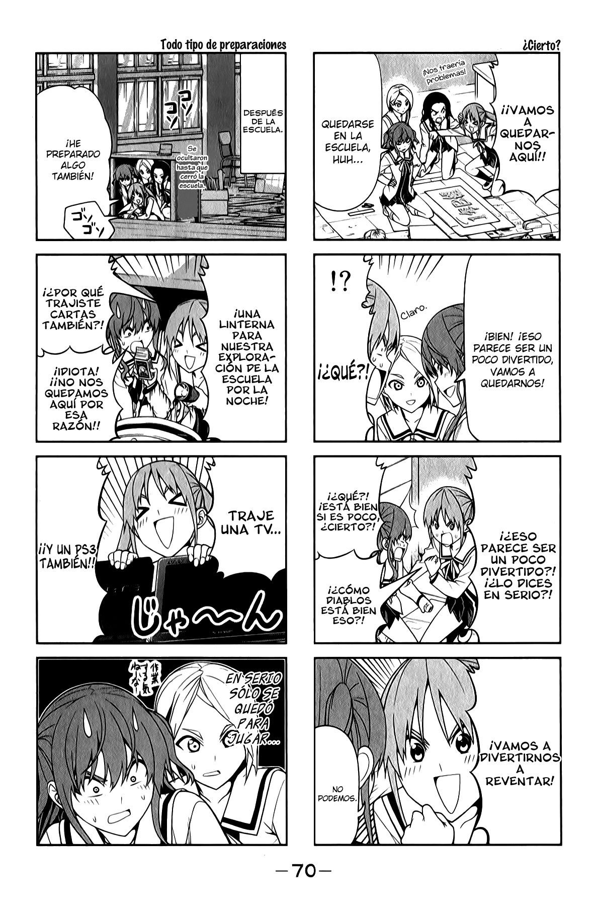 Read Aho Girl ES Manga Online