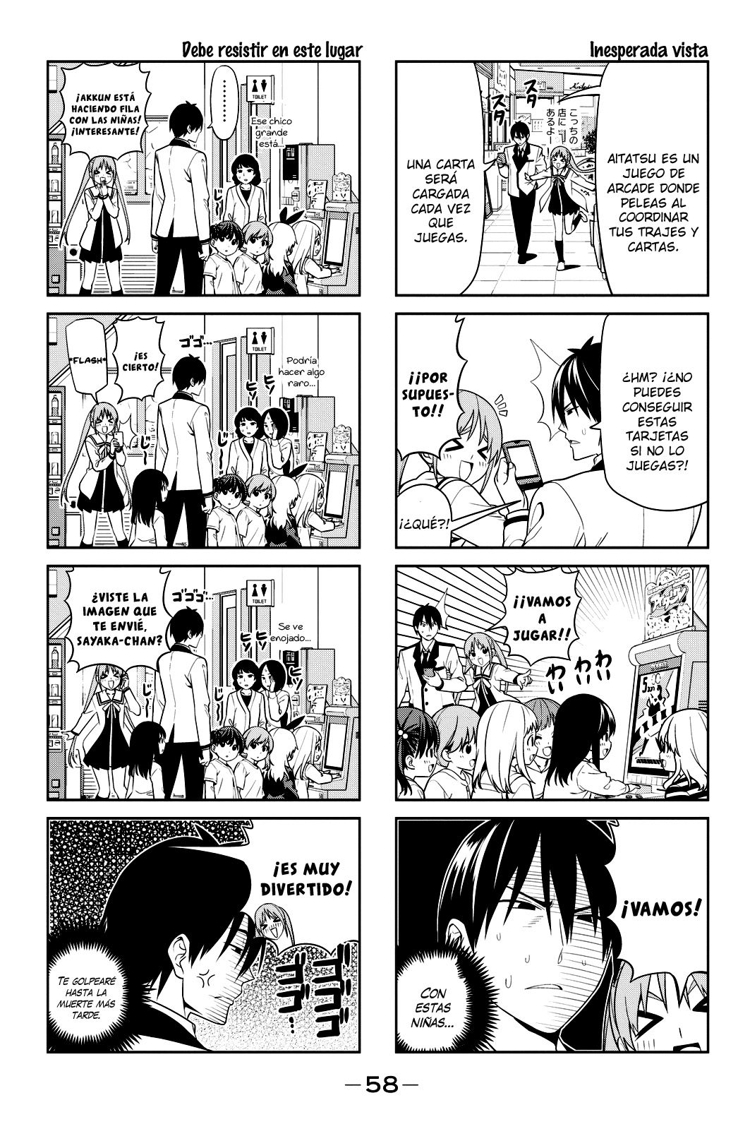 Read Aho Girl ES Manga Online