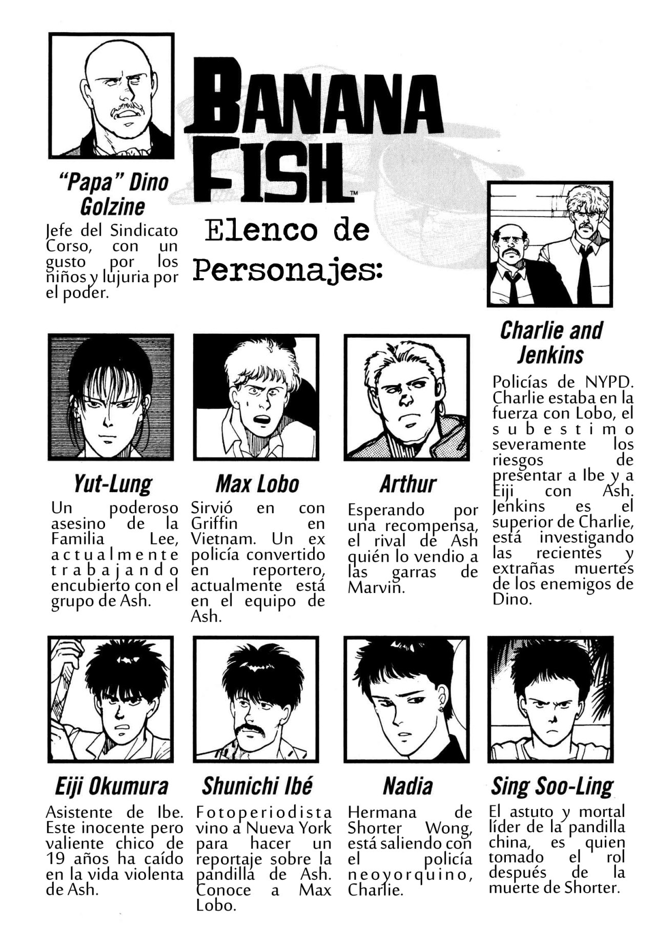 Read Banana Fish ES Manga Online