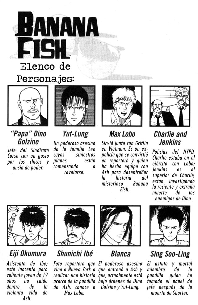 Read Banana Fish ES Manga Online