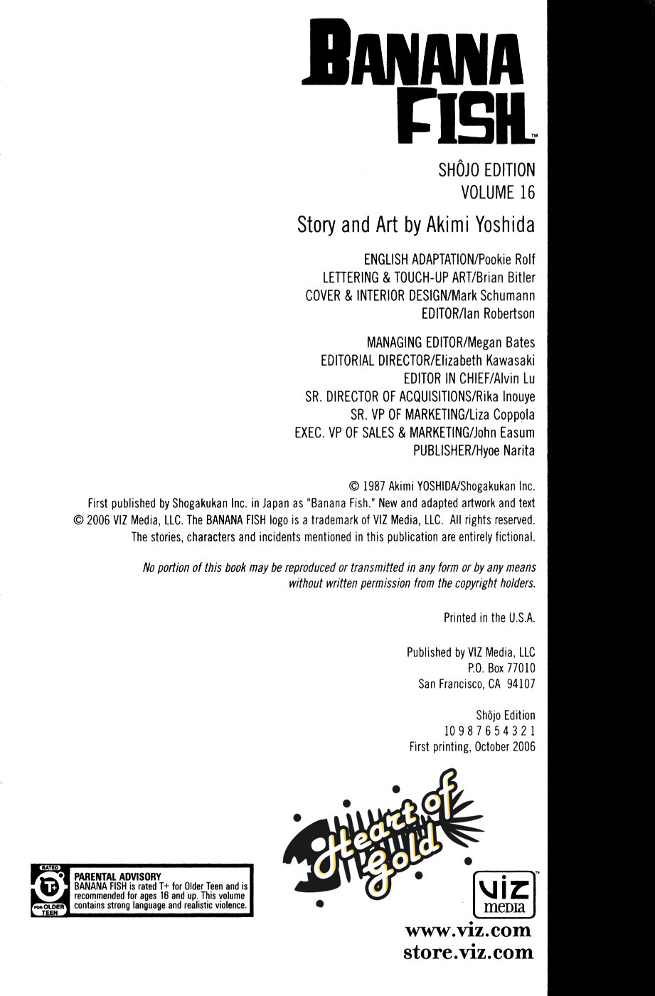 Read Banana Fish ES Manga Online