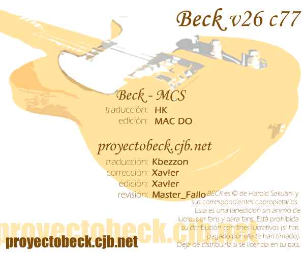 Read Beck ES Manga Online