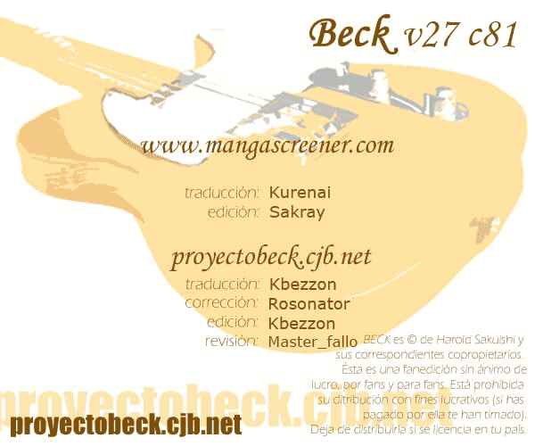 Read Beck ES Manga Online
