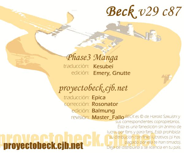 Read Beck ES Manga Online
