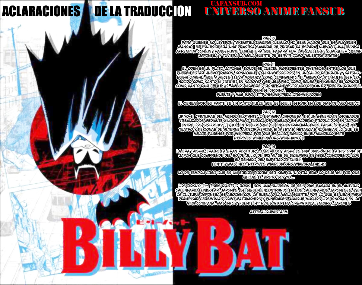 Read Billy Bat ES Manga Online