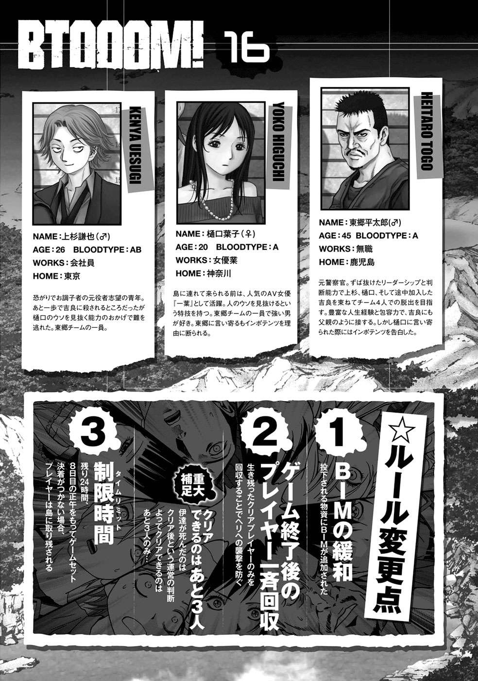 Read Btooom! ES Manga Online