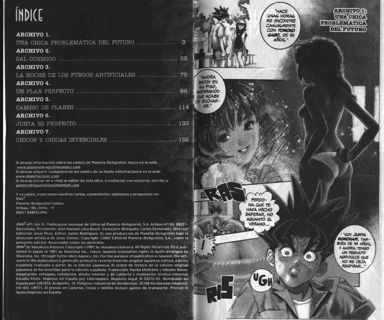 Read DNA² ES Manga Online