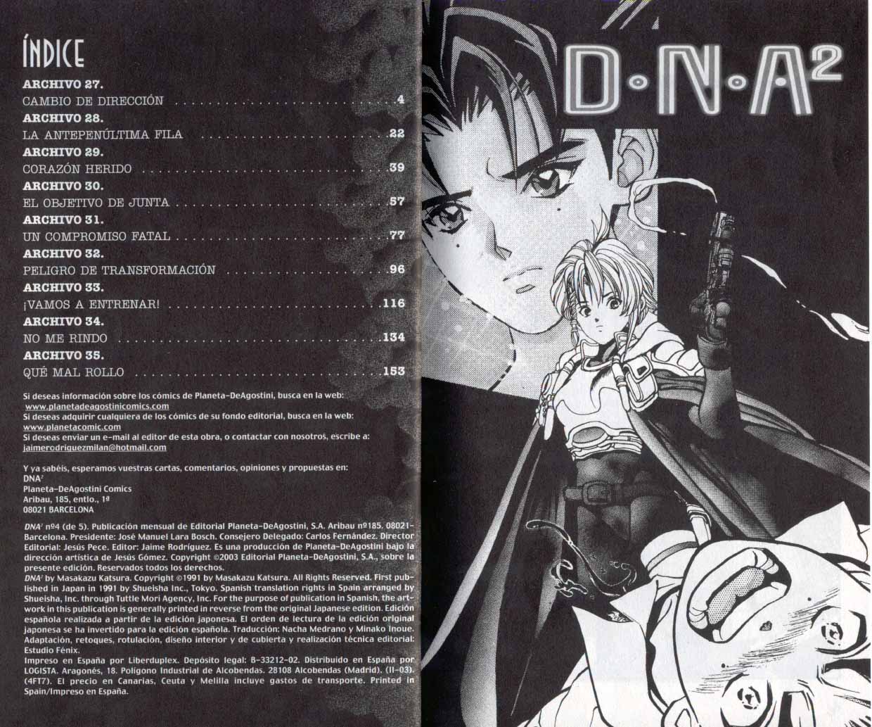 Read DNA² ES Manga Online
