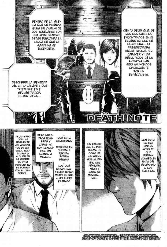 Read Death Note ES Manga Online