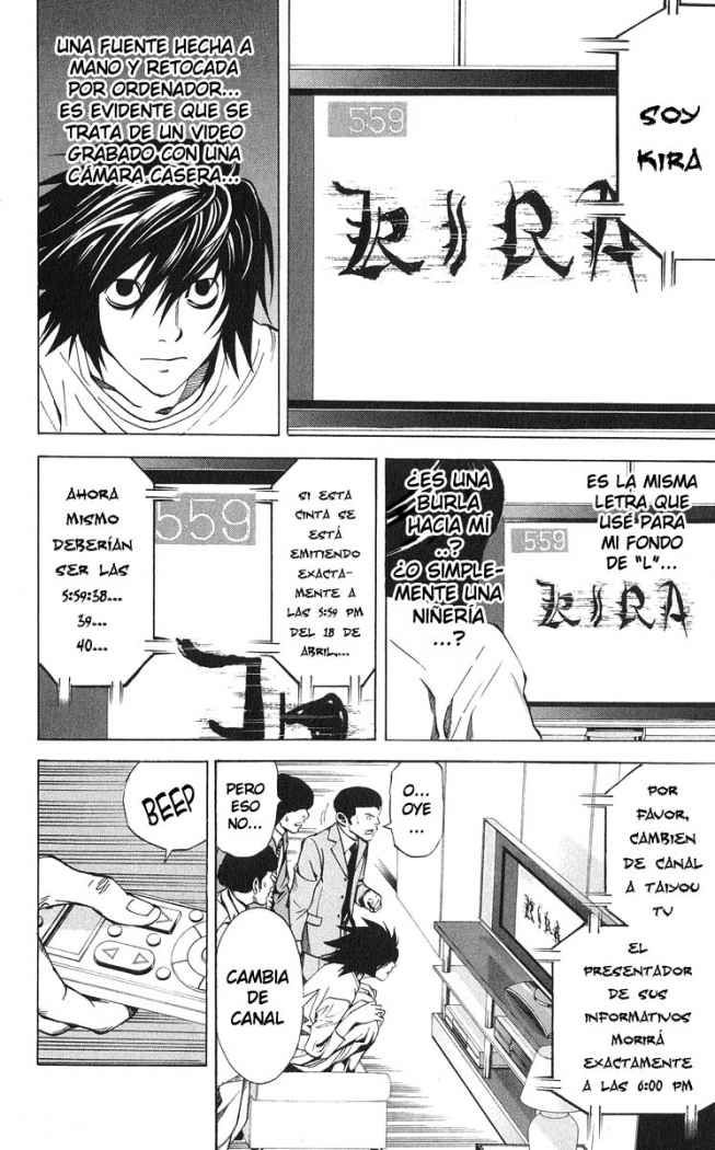 Read Death Note ES Manga Online