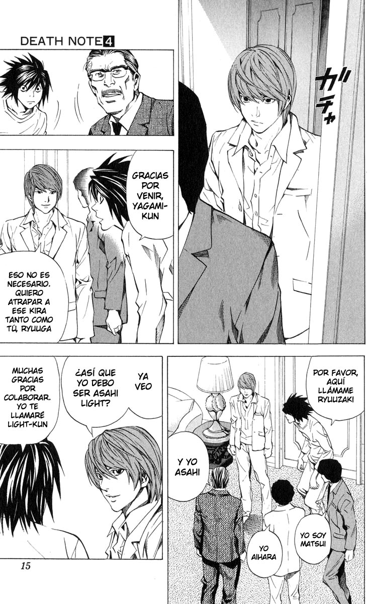 Read Death Note ES Manga Online