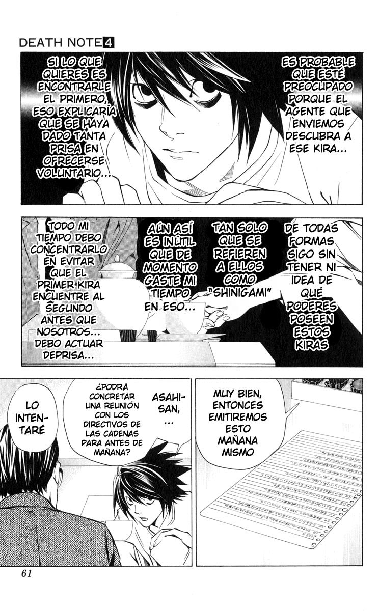 Read Death Note ES Manga Online