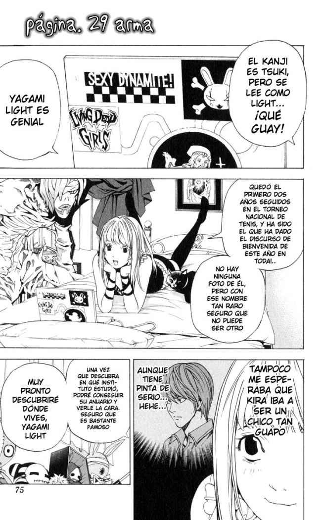 Read Death Note ES Manga Online