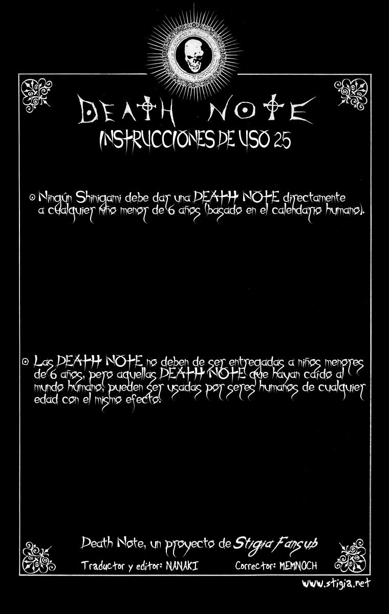 Read Death Note ES Manga Online