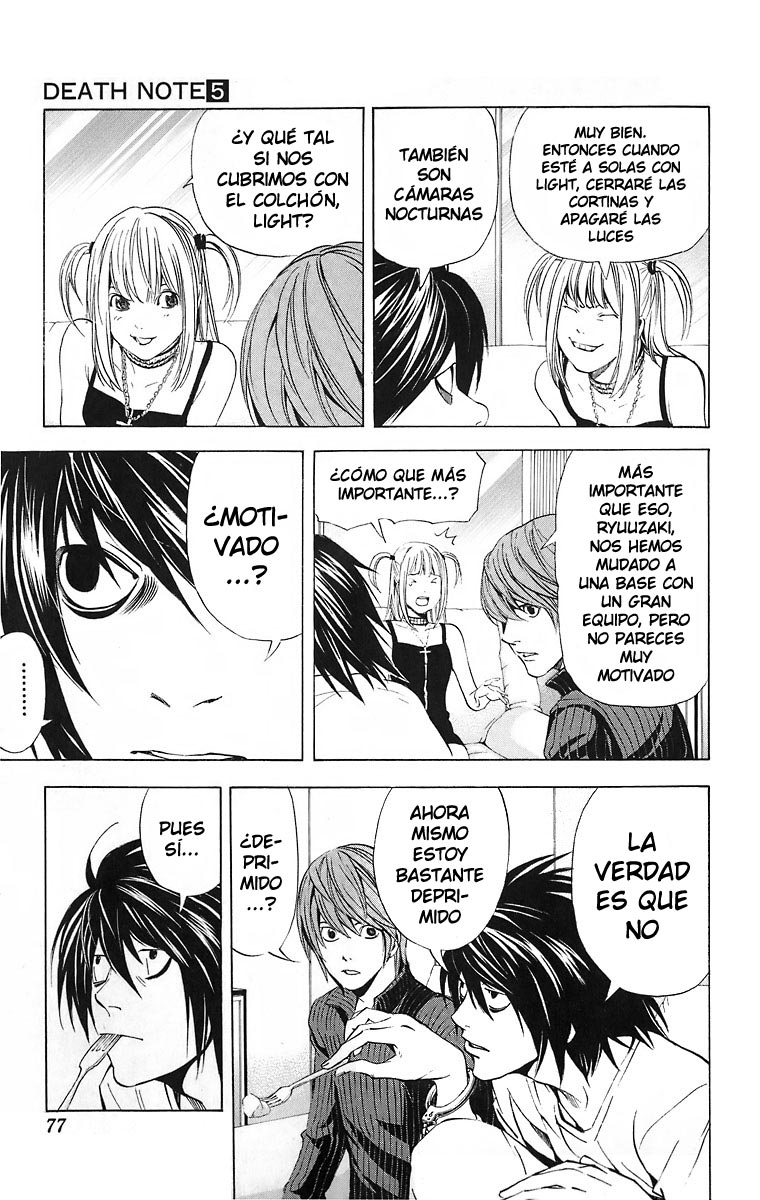 Read Death Note ES Manga Online