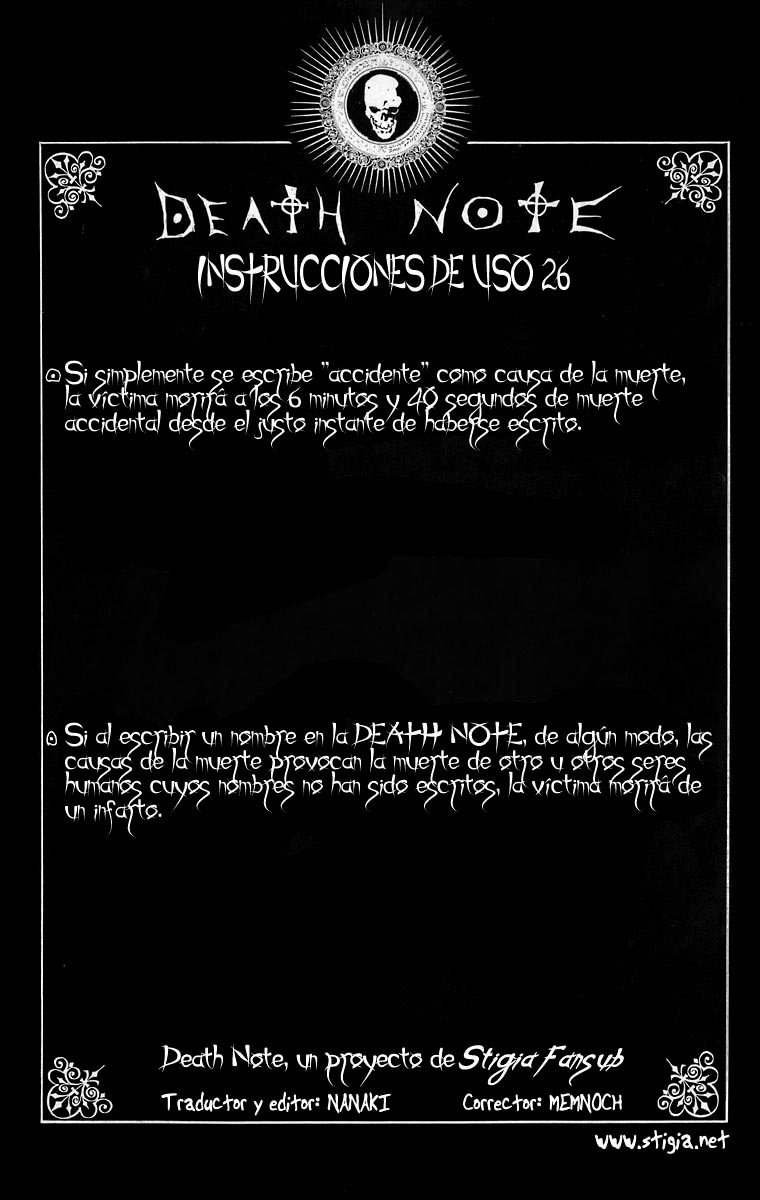 Read Death Note ES Manga Online