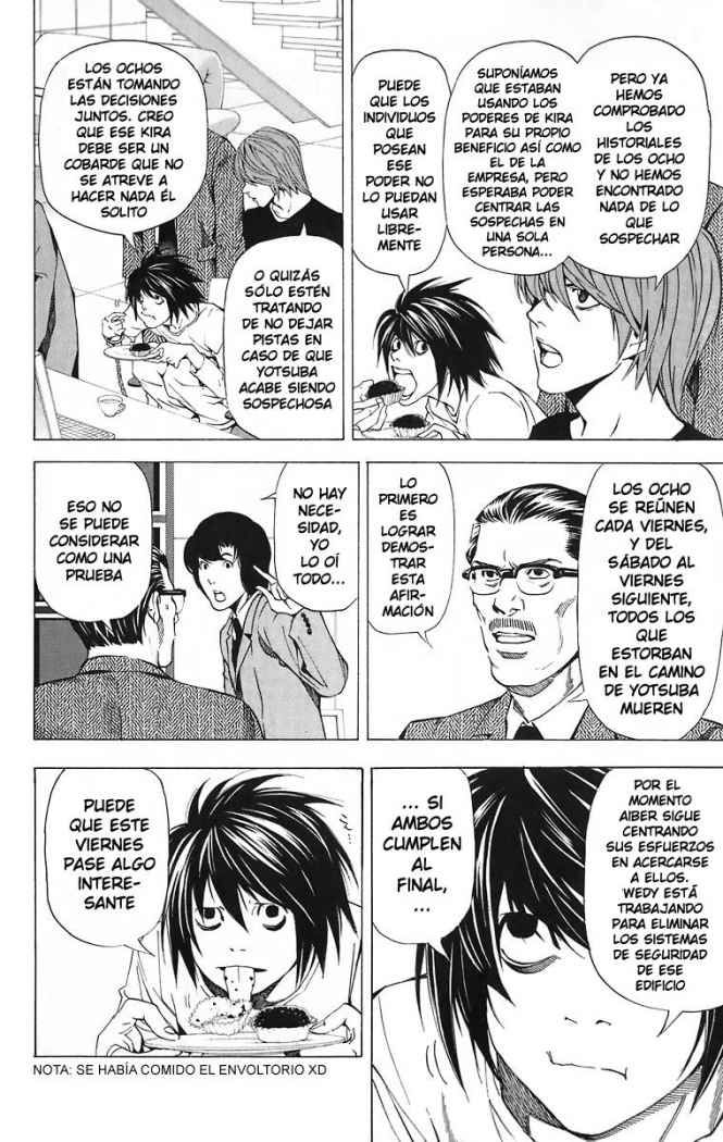 Read Death Note ES Manga Online