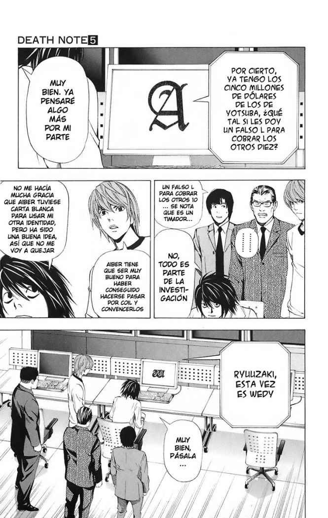 Read Death Note ES Manga Online