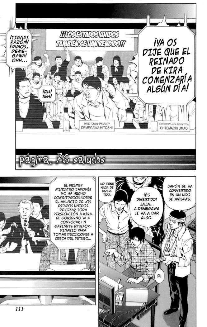 Read Death Note ES Manga Online