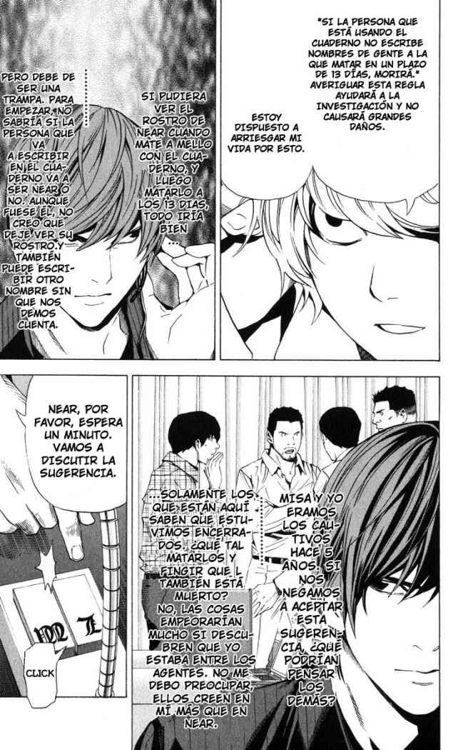 Read Death Note ES Manga Online