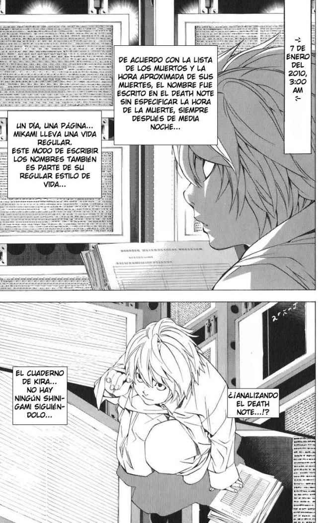 Read Death Note ES Manga Online