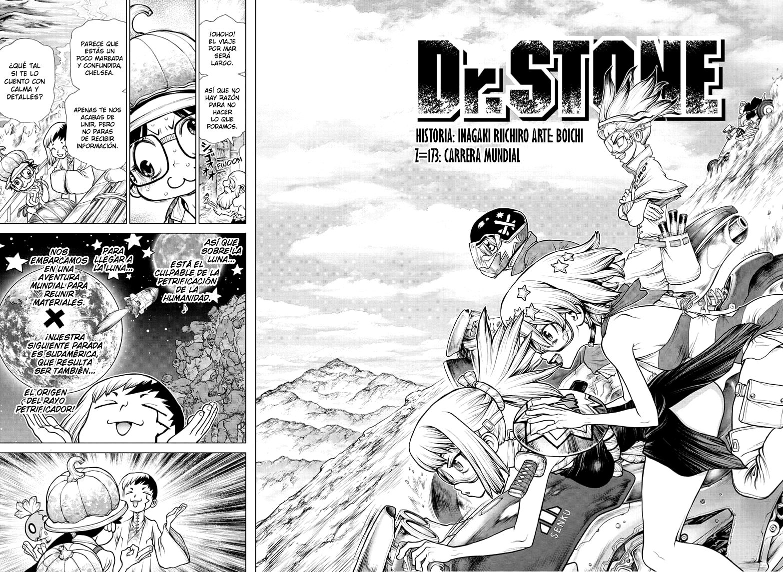 Read Dr. Stone ES Manga Online
