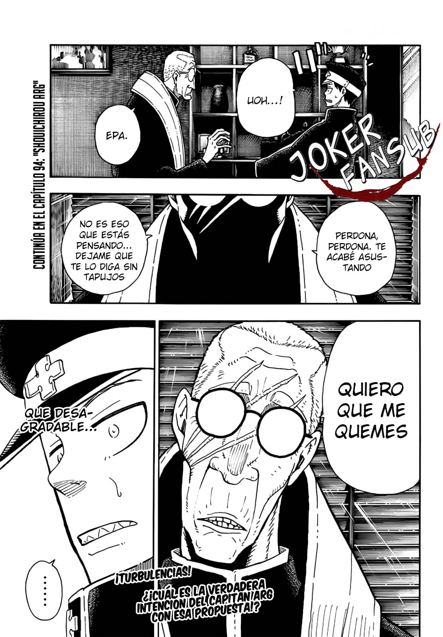 Read Fire Brigade Of Flames ES Manga Online