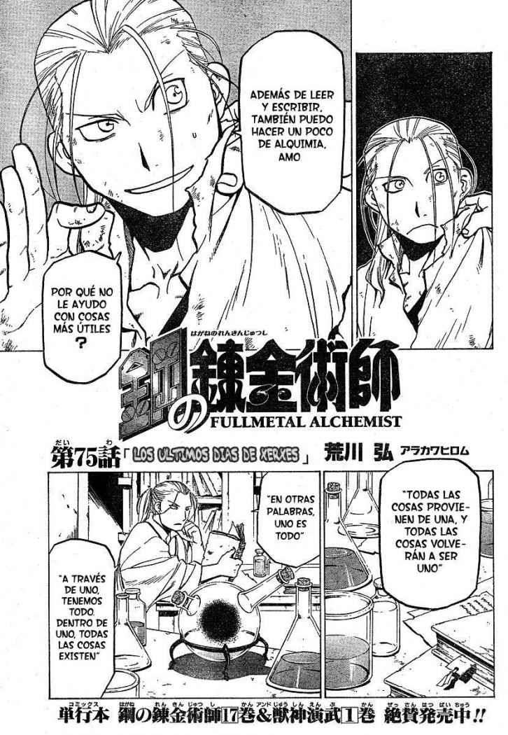 Read Fullmetal Alchemist ES Manga Online