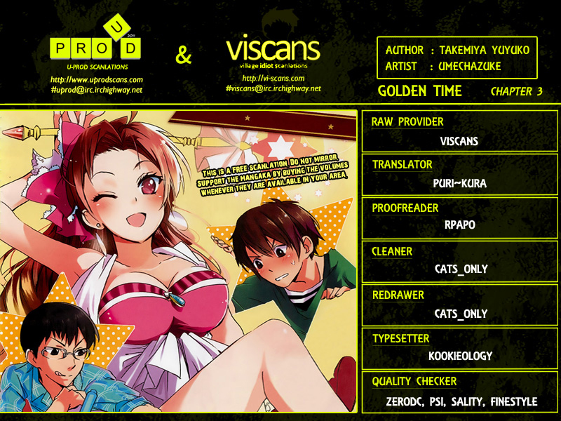 Read Golden Time ES Manga Online