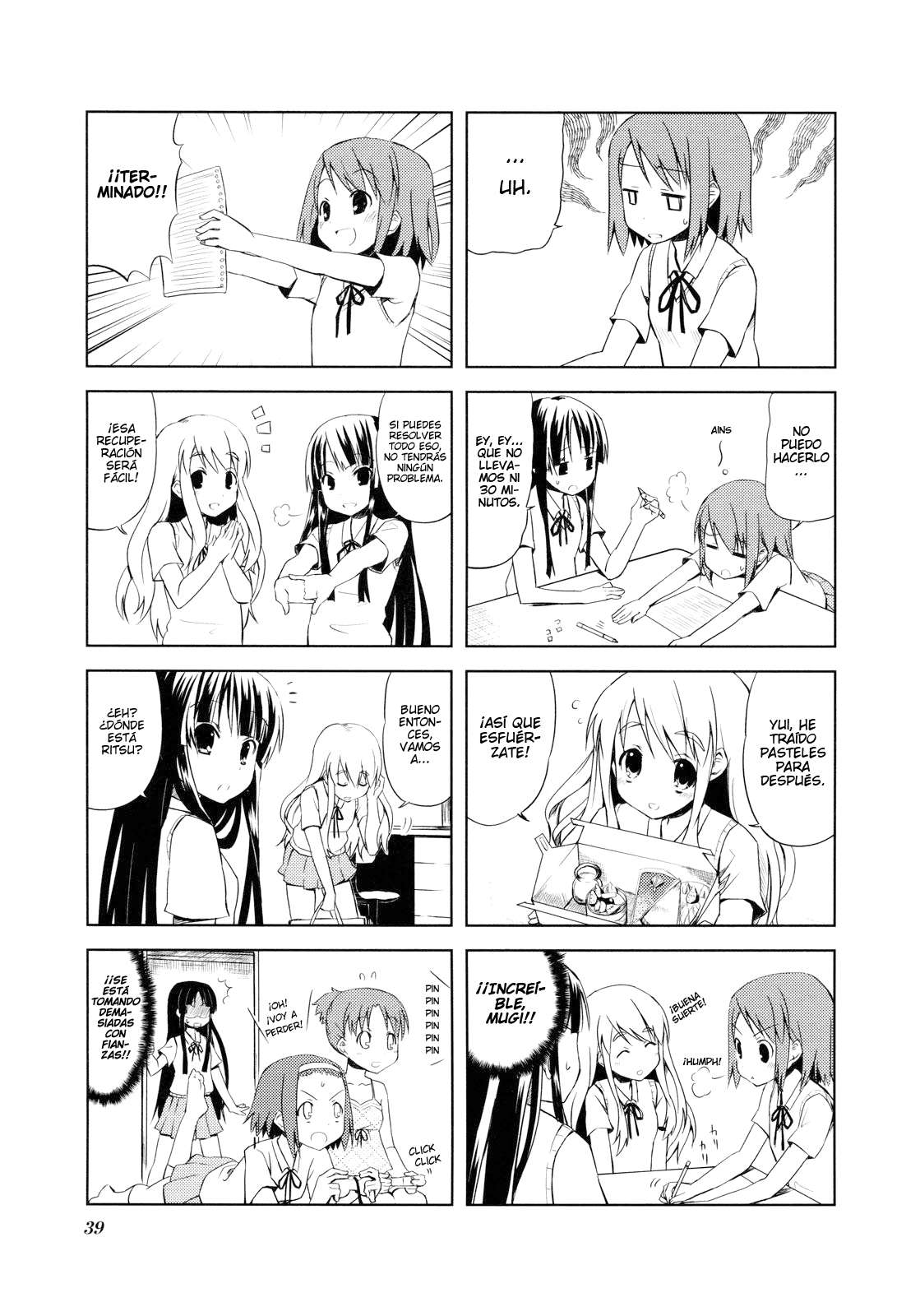 Read K-ON! ES Manga Online