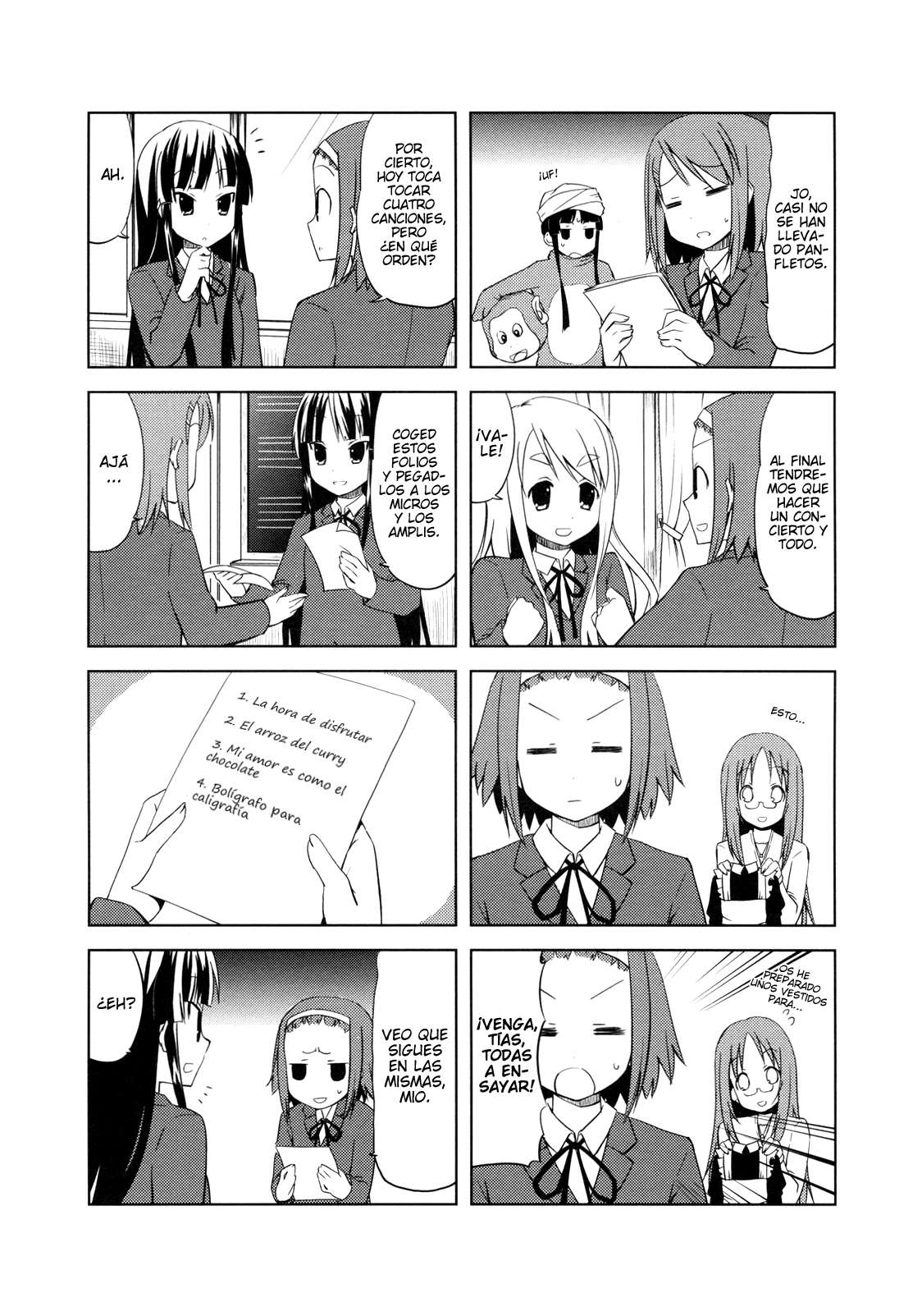 Read K-ON! ES Manga Online