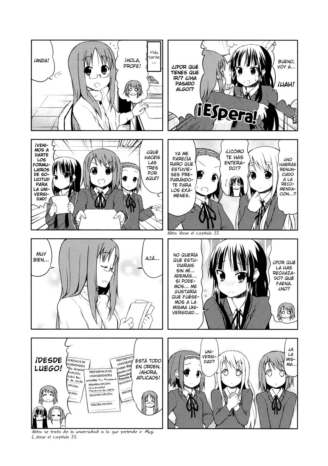 Read K-ON! ES Manga Online