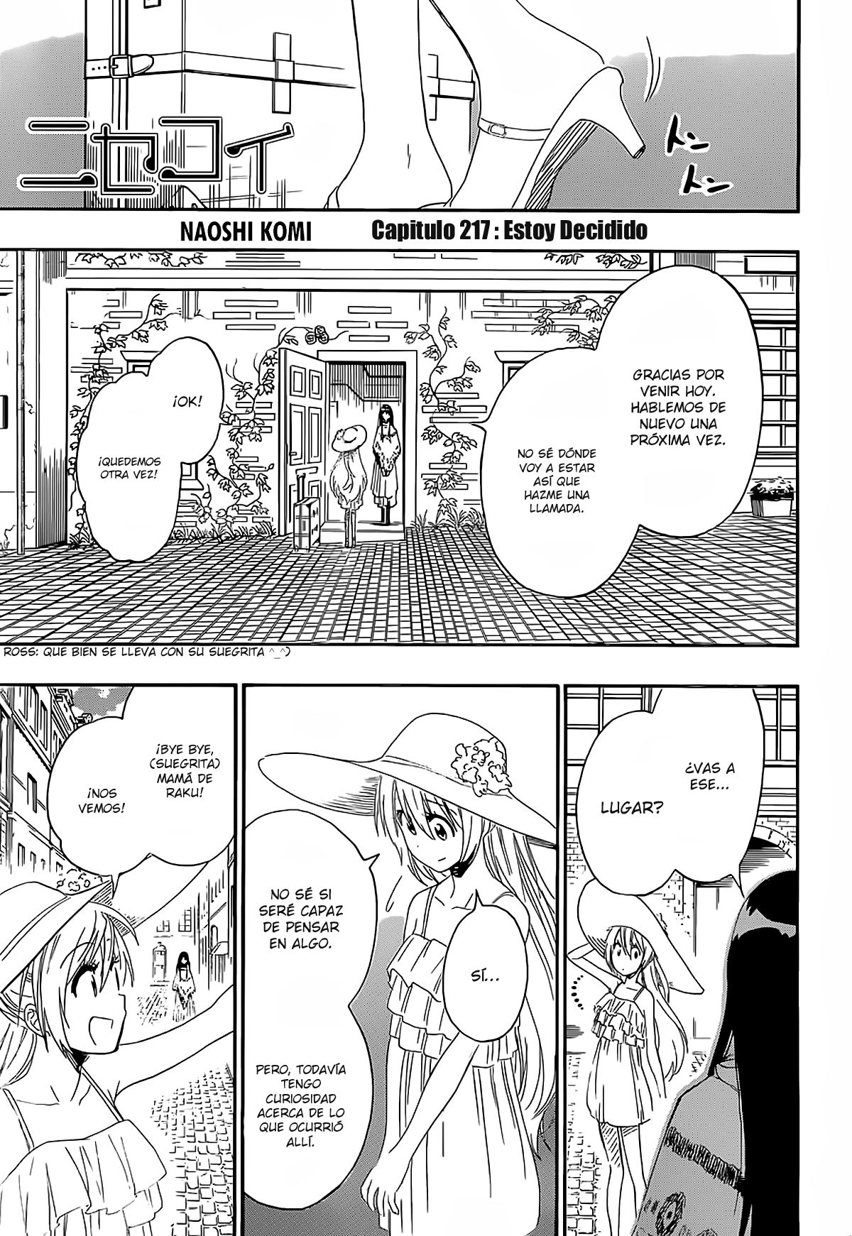 Read Nisekoi ES Manga Online