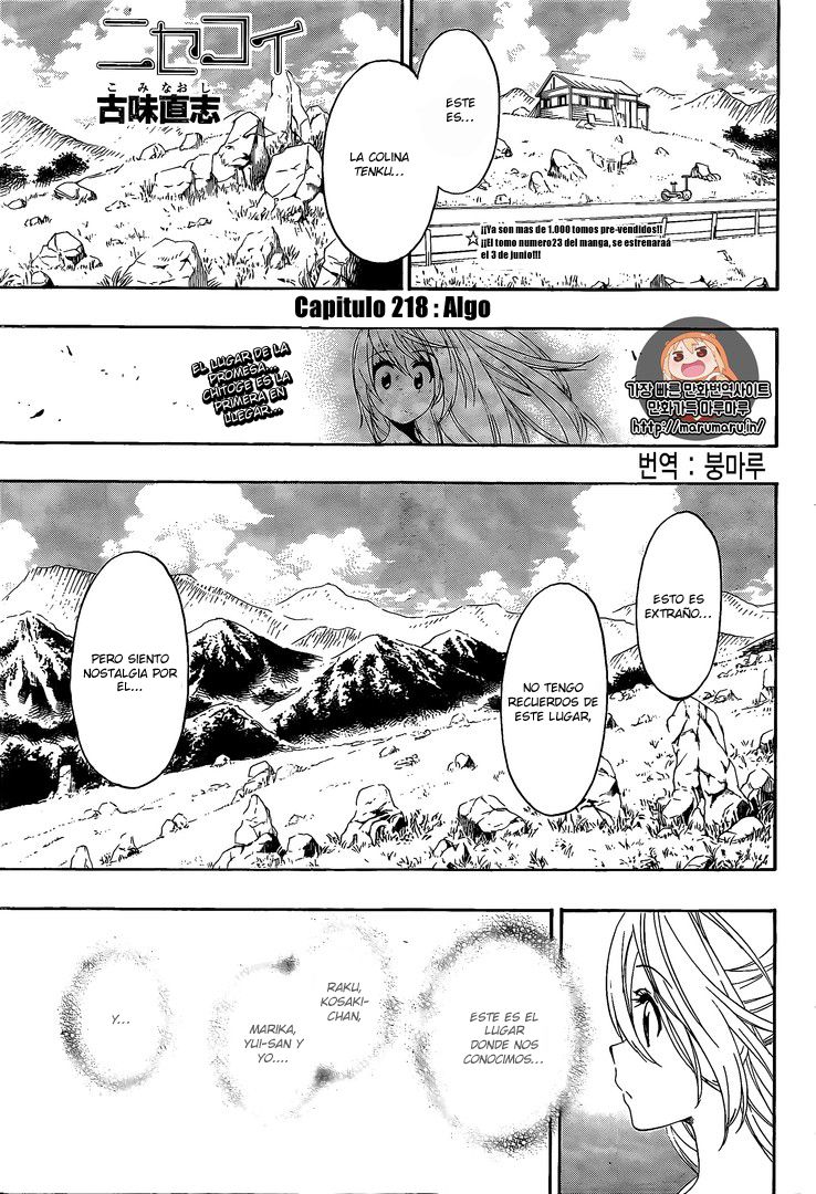 Read Nisekoi ES Manga Online