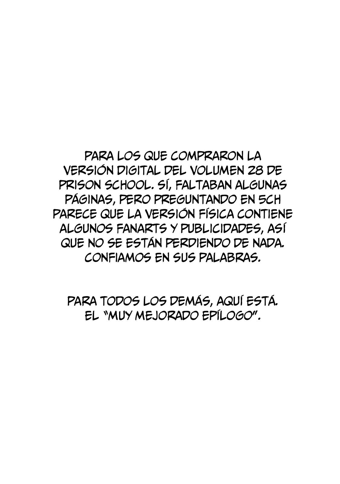 Read Prison School ES Manga Online