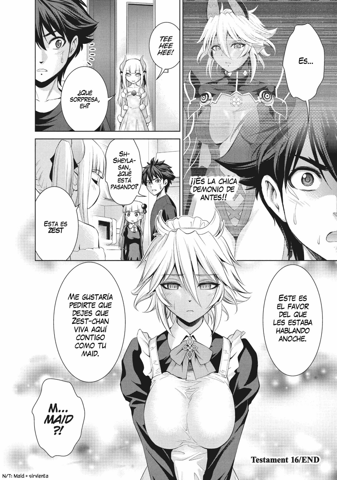 Read Shinmai Maou no Keiyakusha Testament Arashi! ES Manga Online