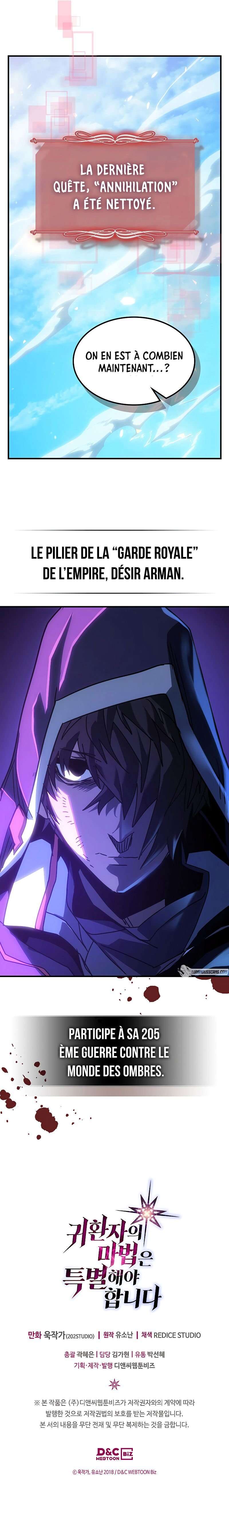 Read A Returner’s Magic Should Be Special FR Manga Online