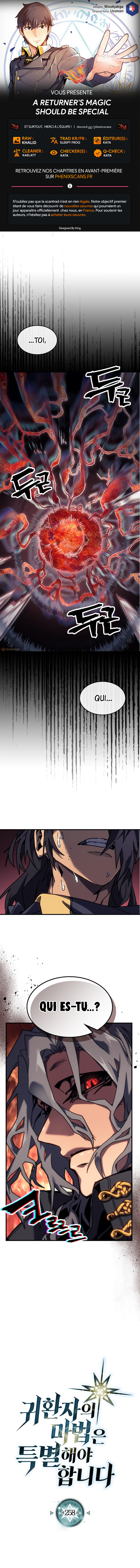 Read A Returner’s Magic Should Be Special FR Manga Online