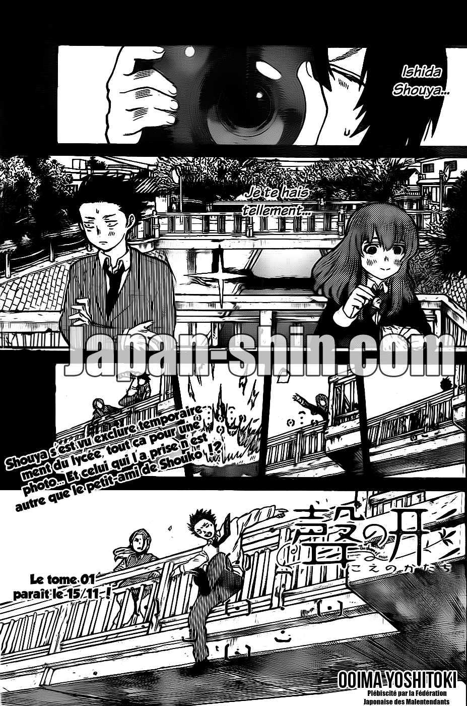 Read A Silent Voice FR Manga Online