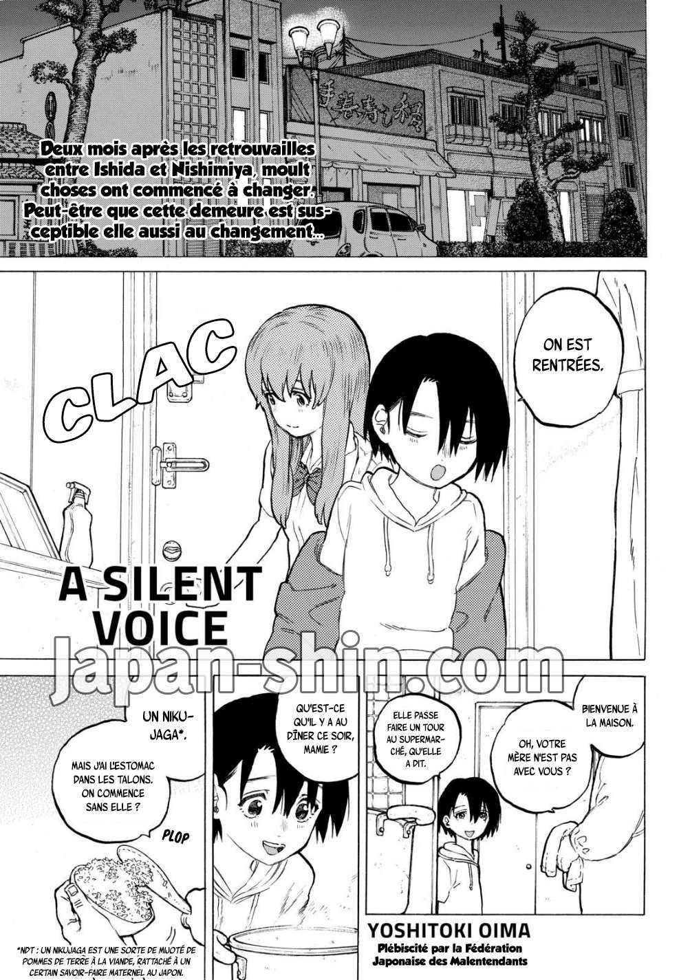Read A Silent Voice FR Manga Online