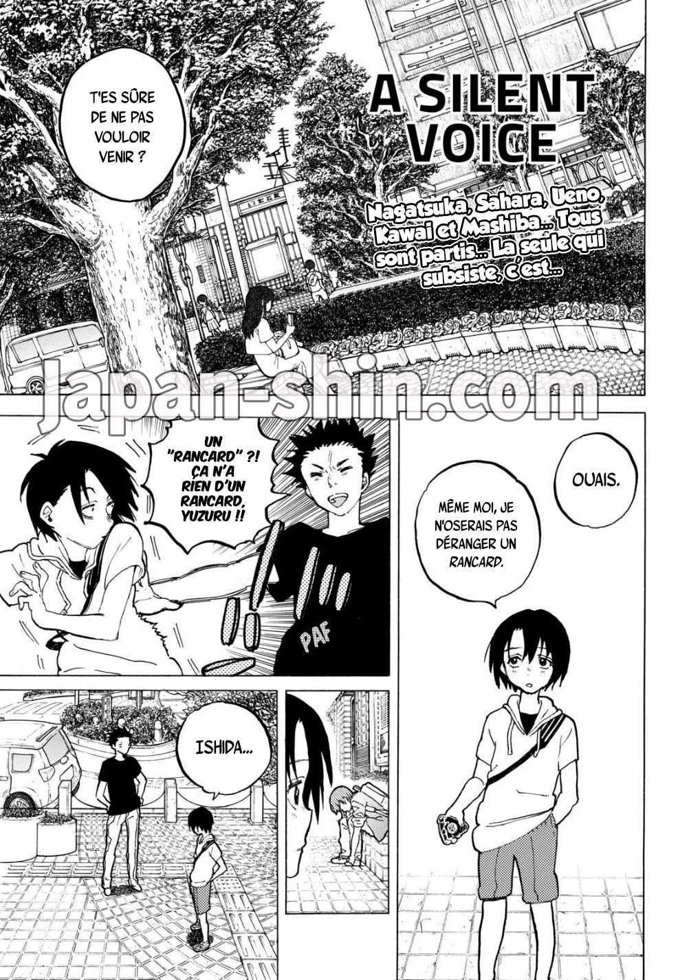 Read A Silent Voice FR Manga Online