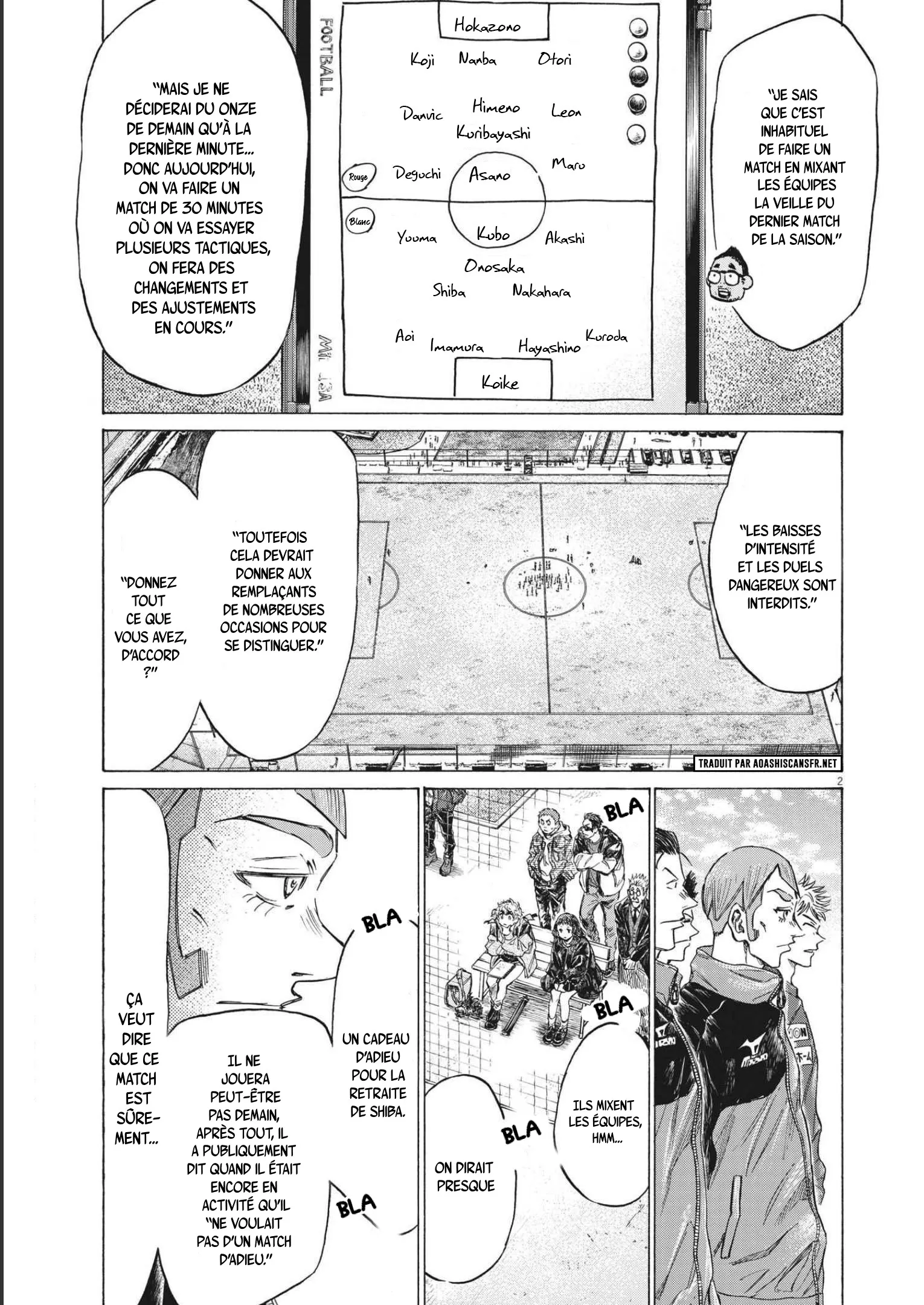 Read Ao Ashi FR Manga Online