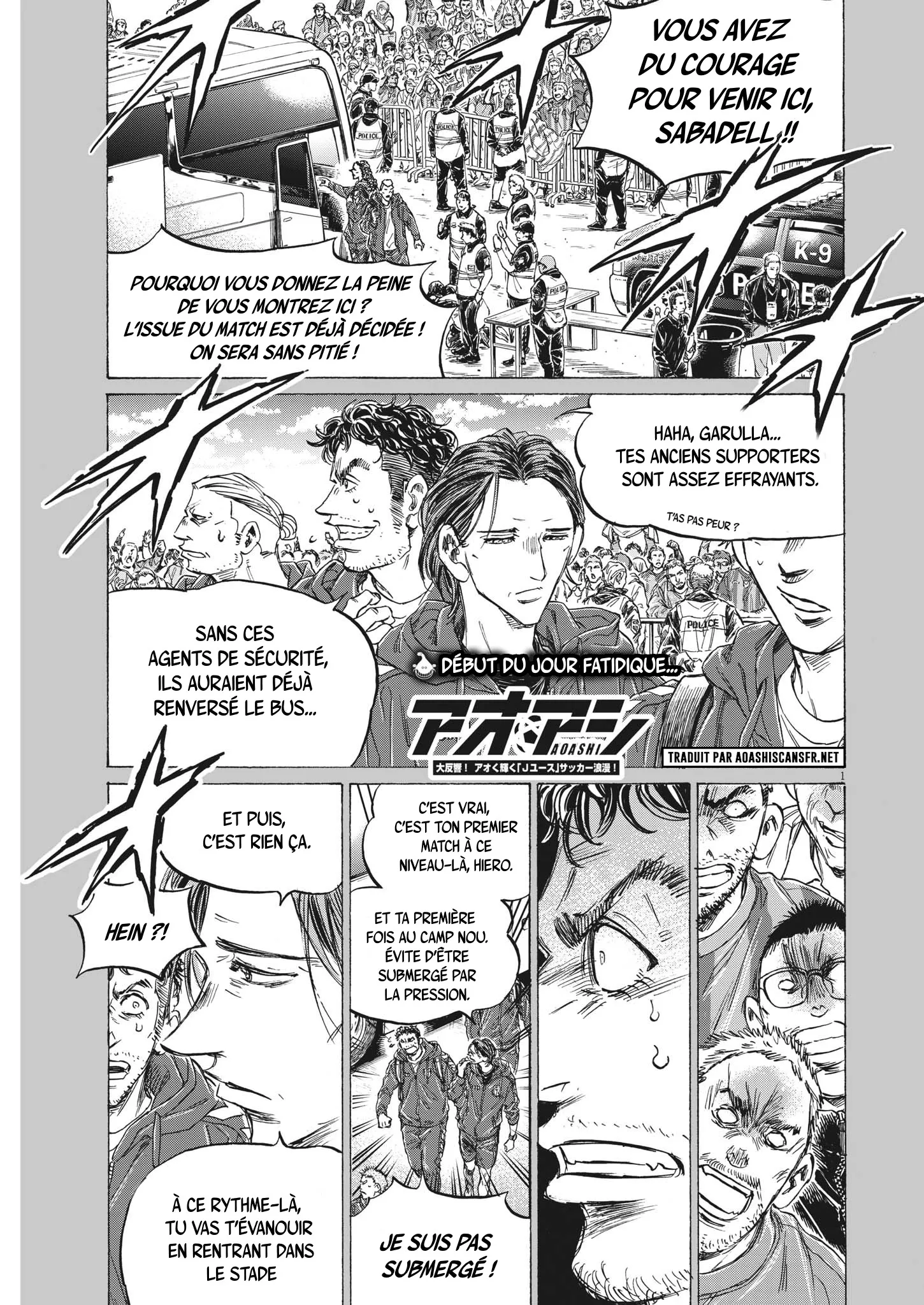 Read Ao Ashi FR Manga Online