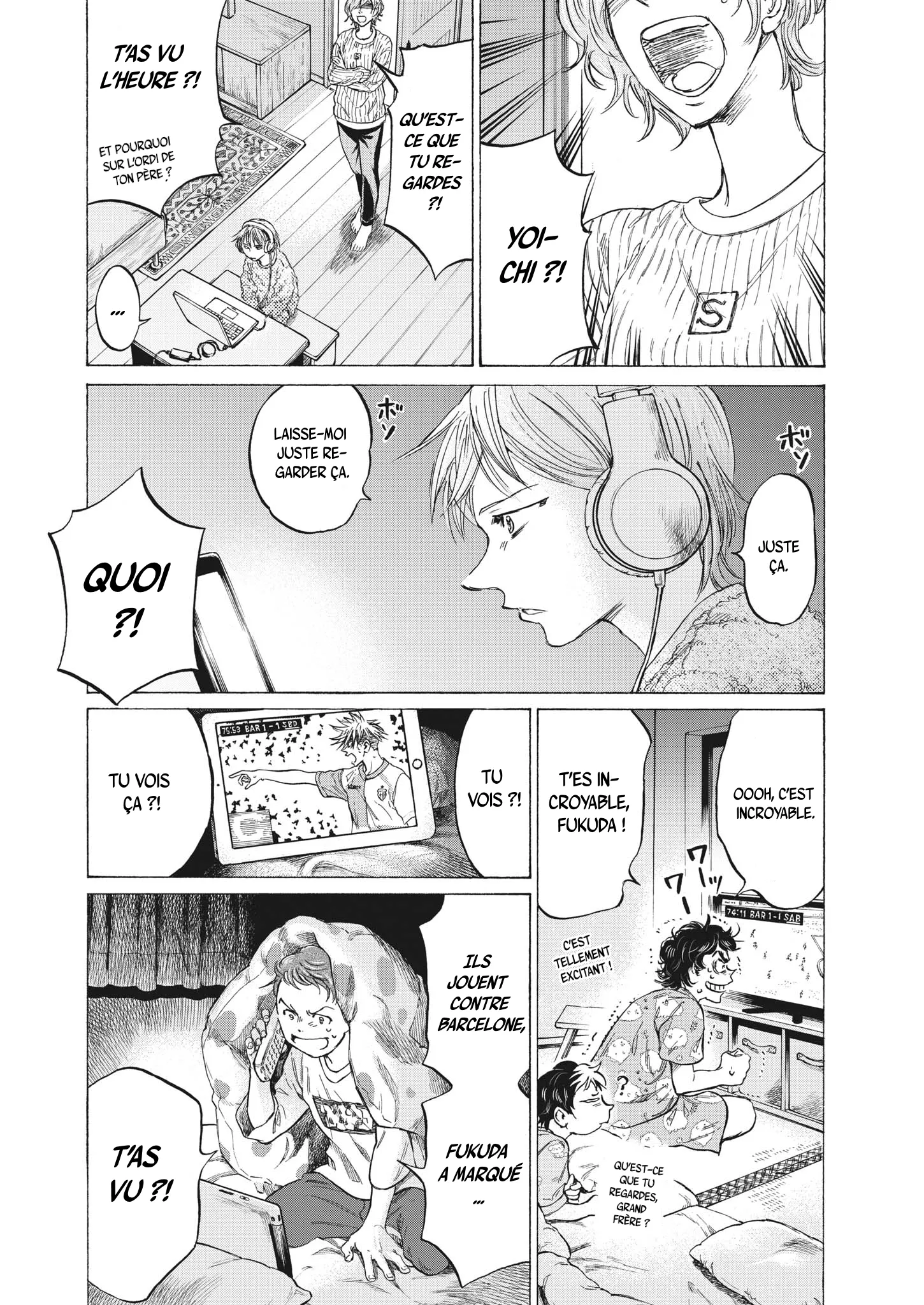 Read Ao Ashi FR Manga Online