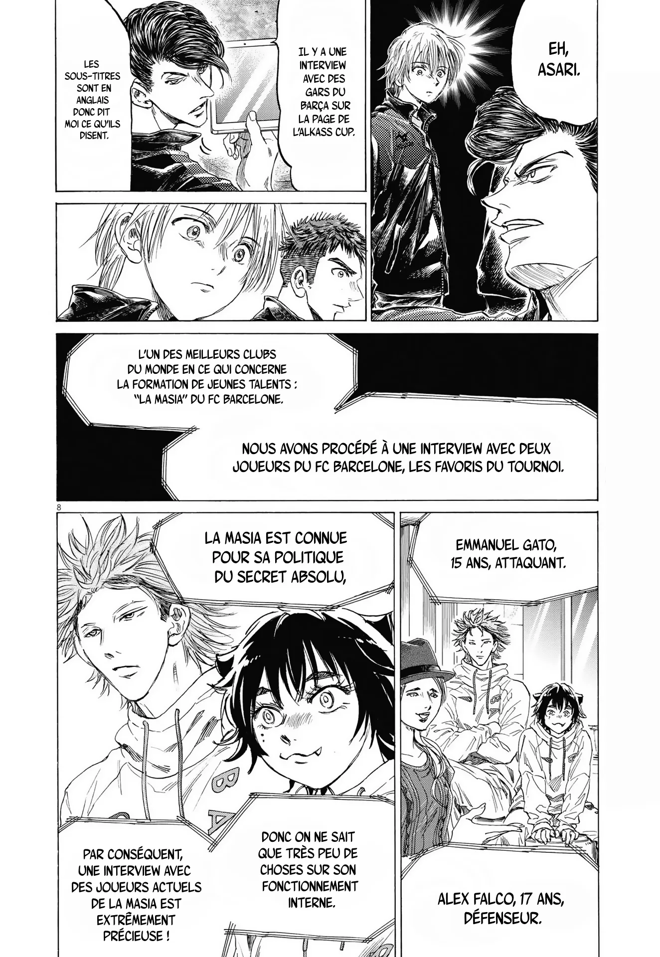 Read Ao Ashi FR Manga Online