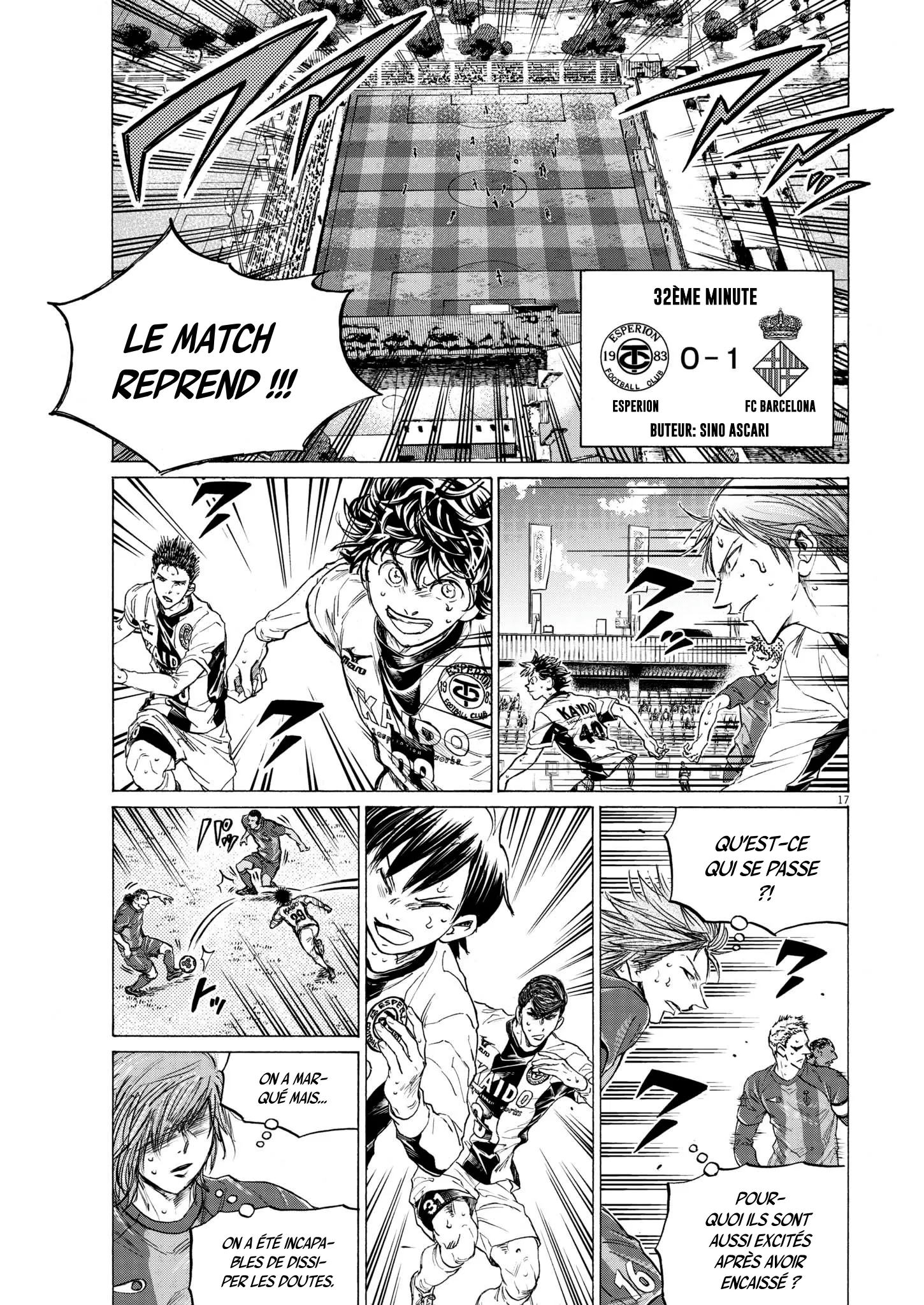 Read Ao Ashi FR Manga Online