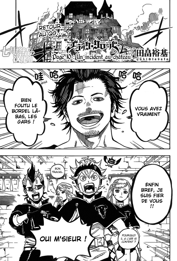 Read Black Clover FR Manga Online