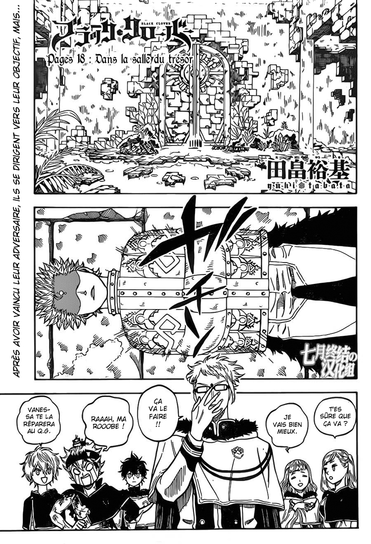 Read Black Clover FR Manga Online